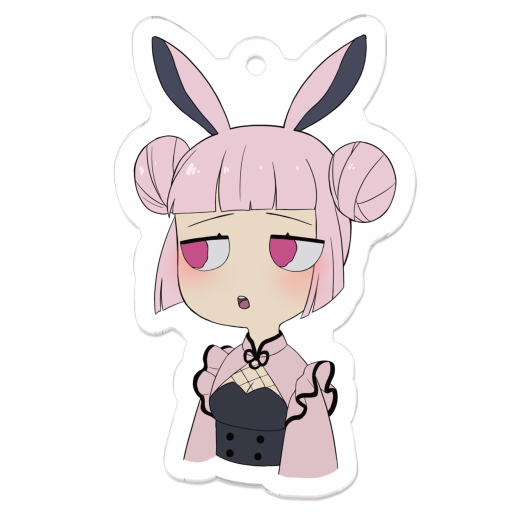 桃うっさアクキー