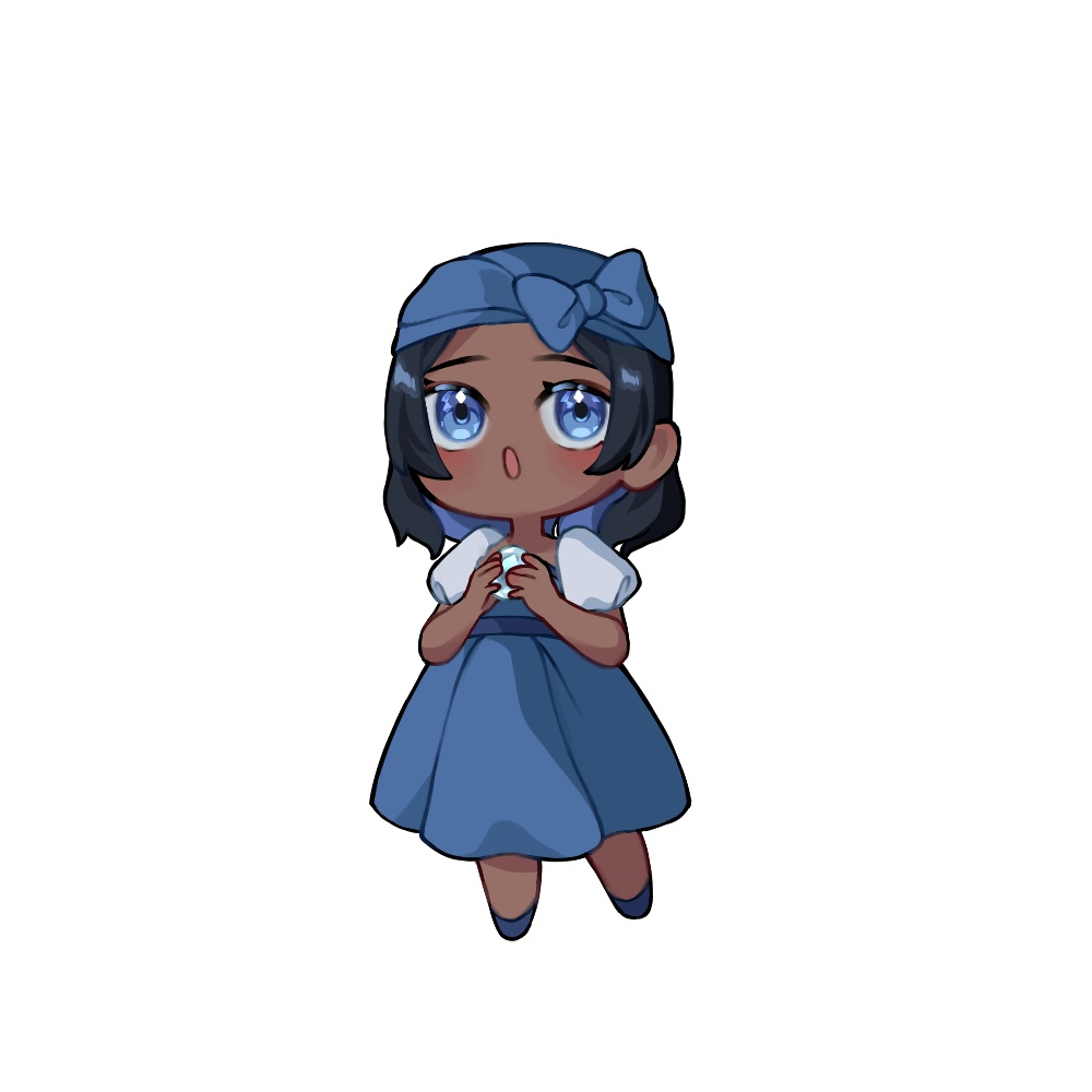 【国擬人化】ツワナちゃん缶バッジ🇧🇼