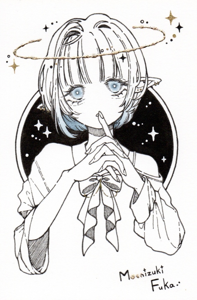 ドローイング原画［純粋な祈り］