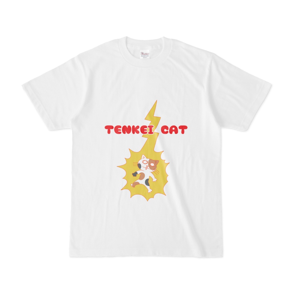 天啓キャットTシャツ白