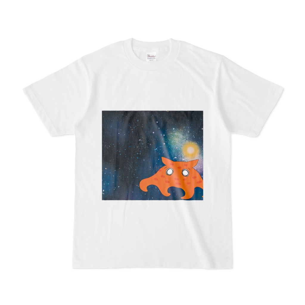 宇宙めんだこTシャツ
