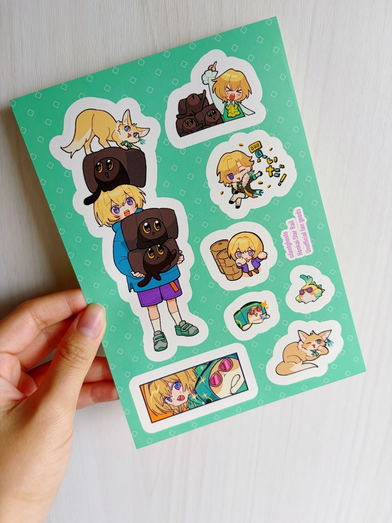 カカワーシャハーフカットシール