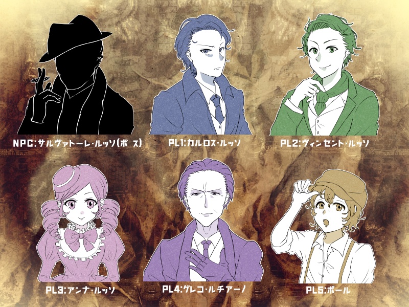 「ゴッドファーザーの最後の言葉は」マーダーミステリー