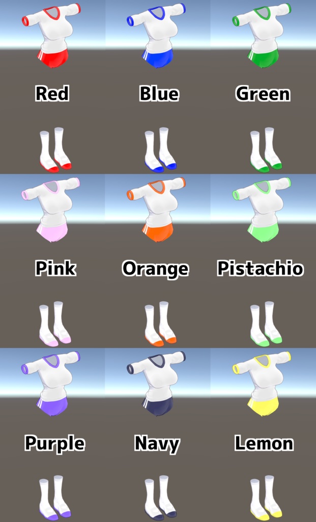 「御咲ライネ(みさき らいね)」ちゃん用 体操服