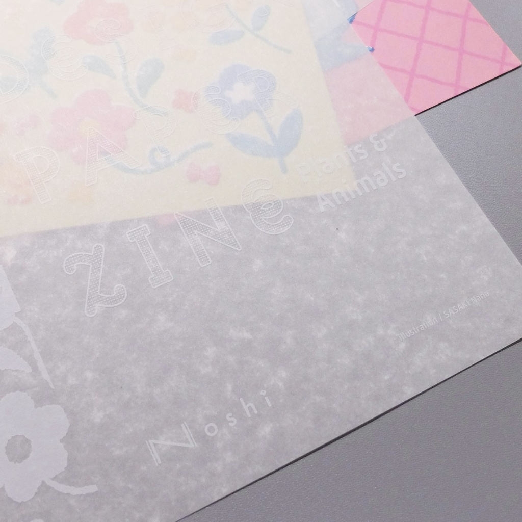 DESIGN PAPER ZINE Plants & Animals
