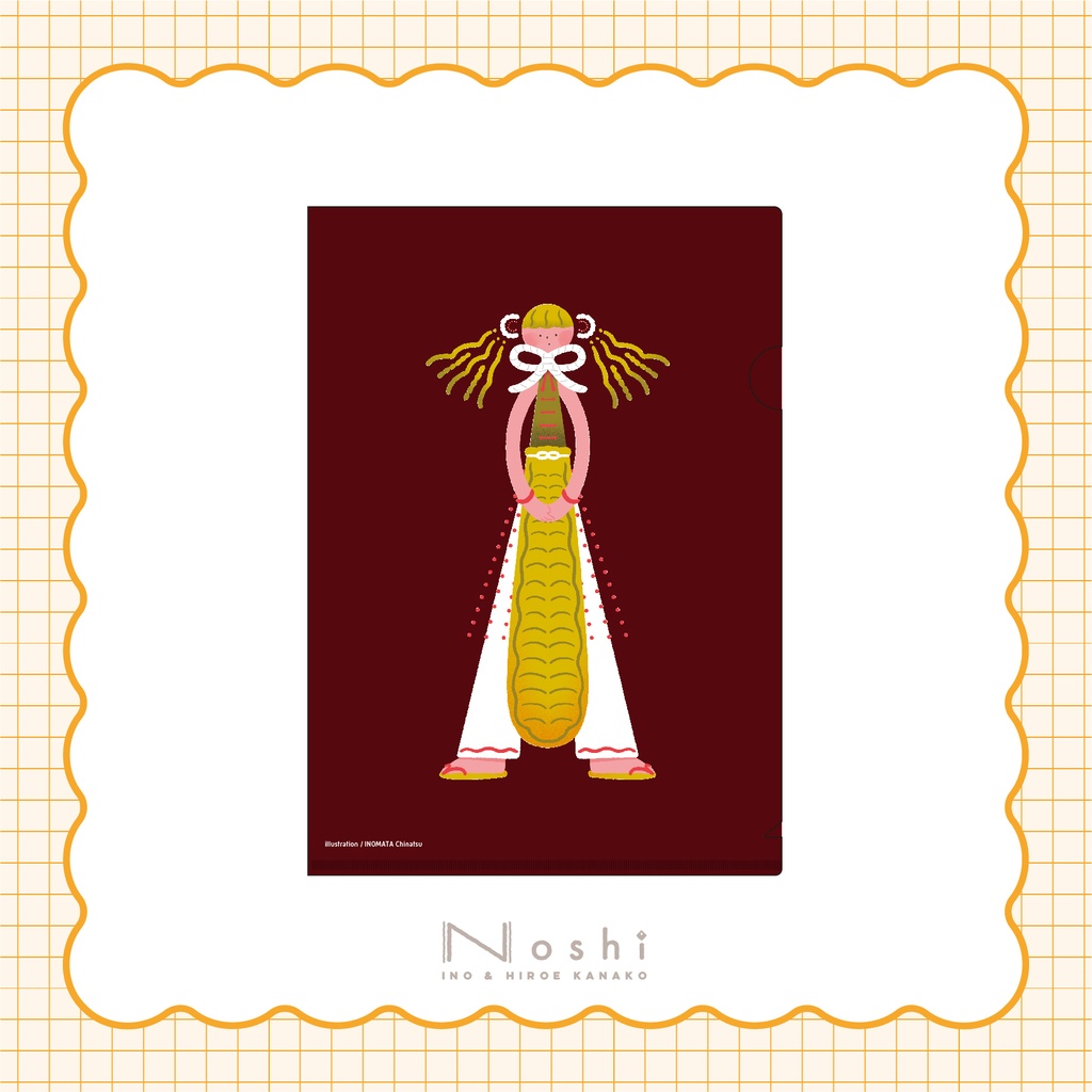 A5クリアファイル／福島わらじ