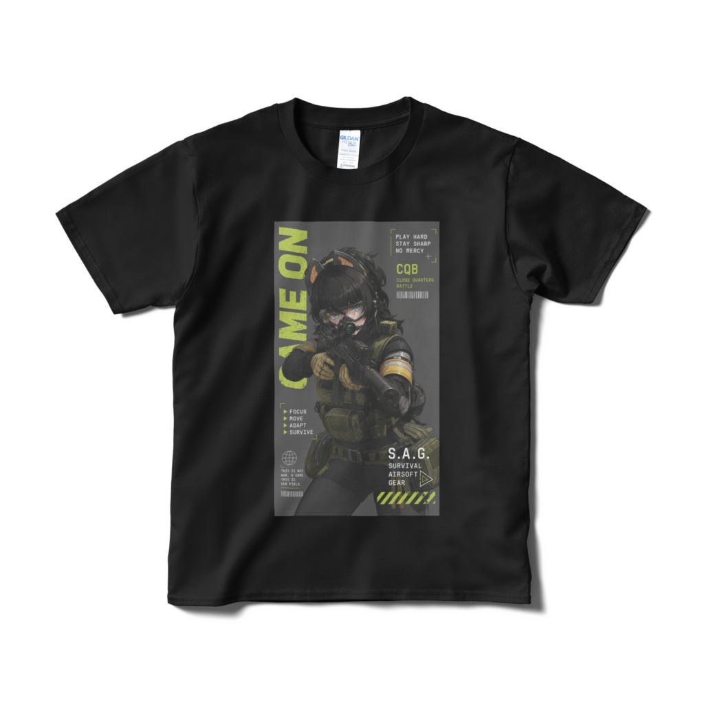 S.A.G サバゲー Tシャツ