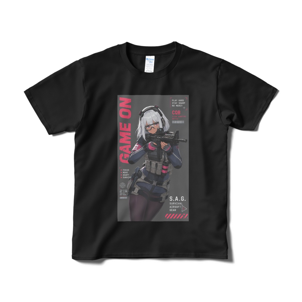 S.A.G サバゲー Tシャツ