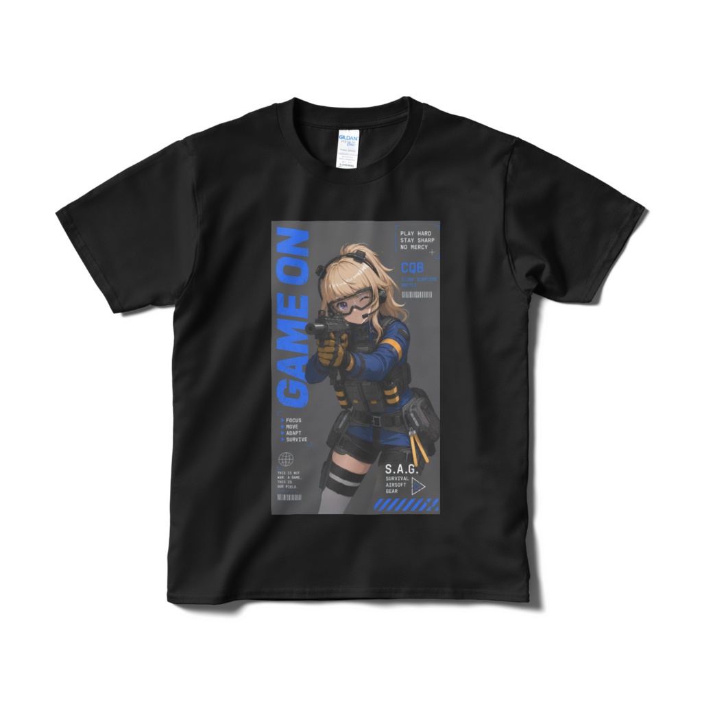 S.A.G サバゲー Tシャツ