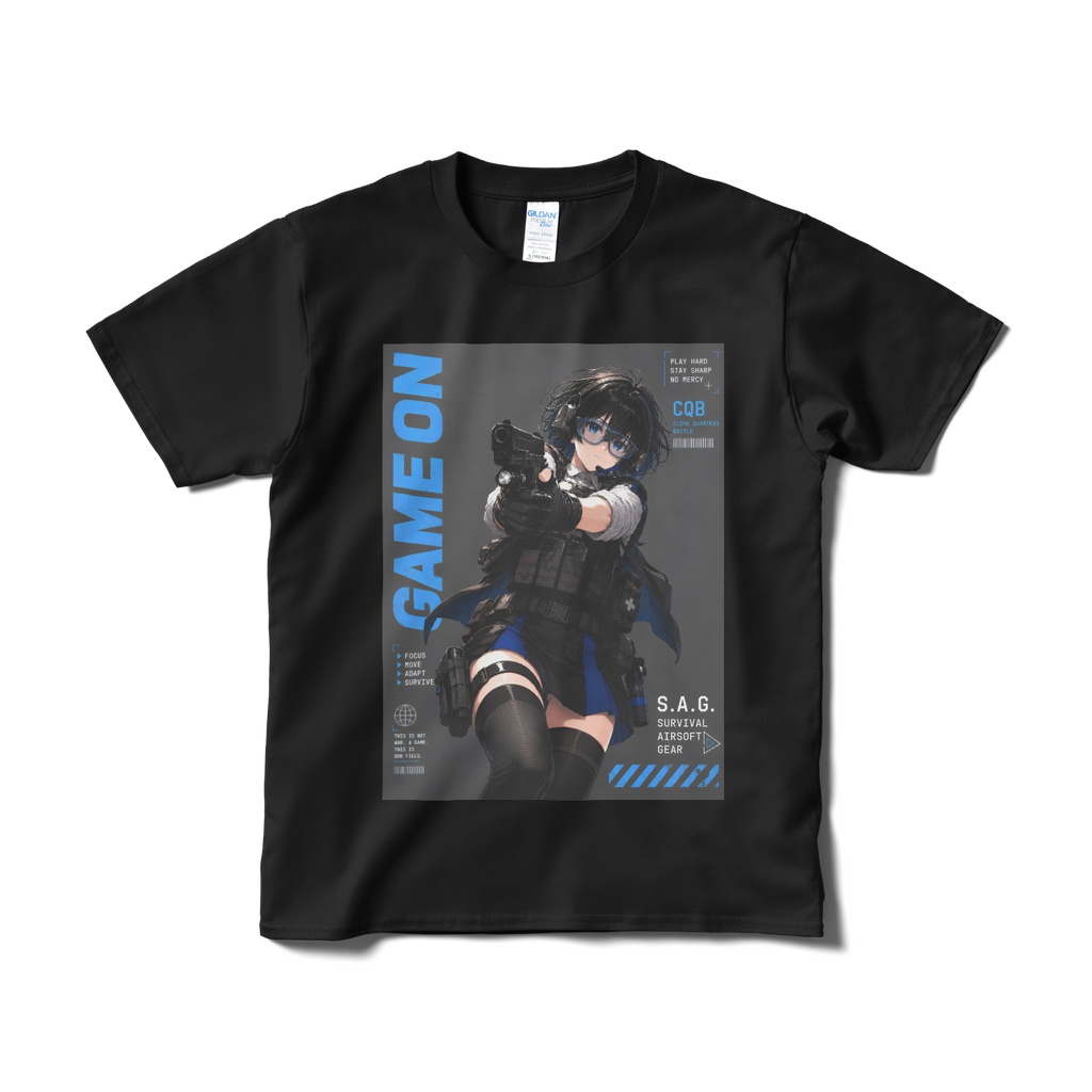 S.A.G サバゲー Tシャツ
