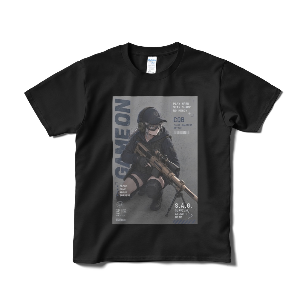 S.A.G サバゲー Tシャツ