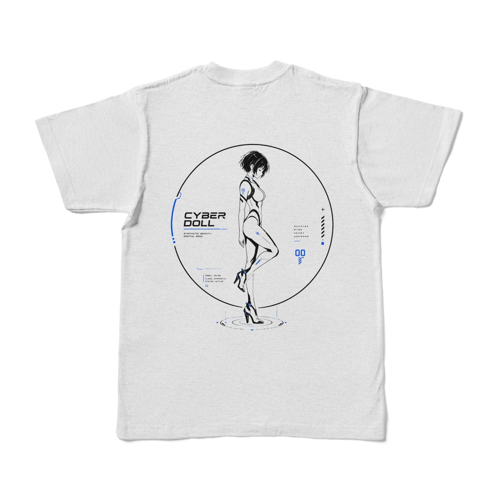 Cyber doll Unit 00 Tシャツ