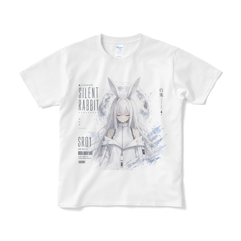 白兎 sirousagi オリジナル Tシャツ