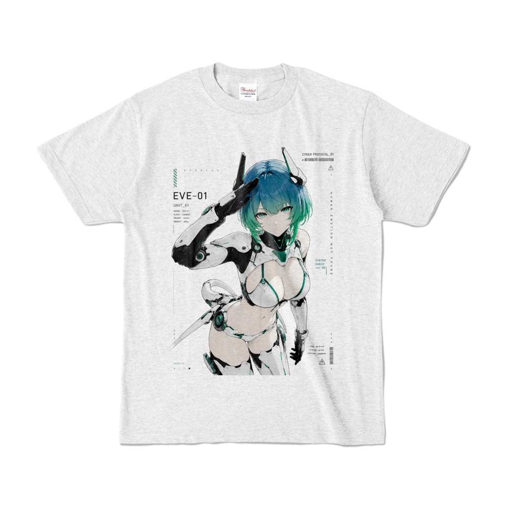 CYBER Protocol 01 オリジナル Tシャツ