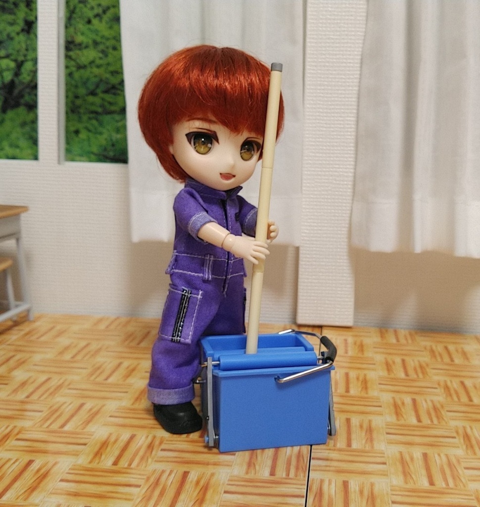 1/12サイズつなぎの型紙(作り方動画つき)