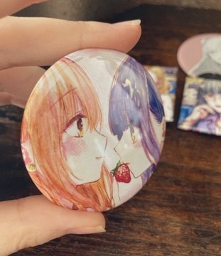 ストロベリー・フィールズをもう一度 缶バッジ