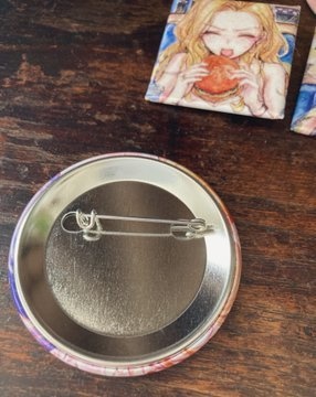 ストロベリー・フィールズをもう一度 缶バッジ