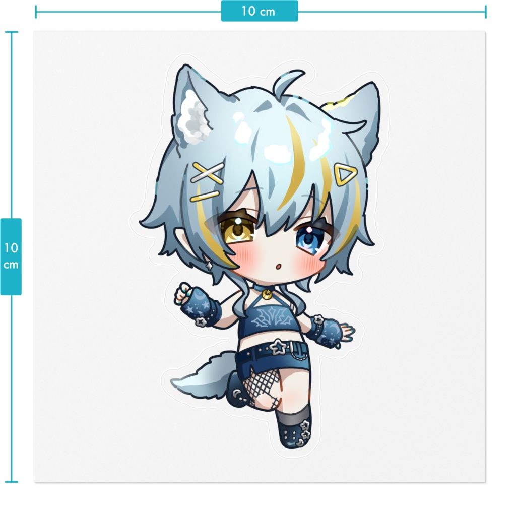 【再販】2025 誕生日記念 クリアステッカー【Pixivfactoryより発送】