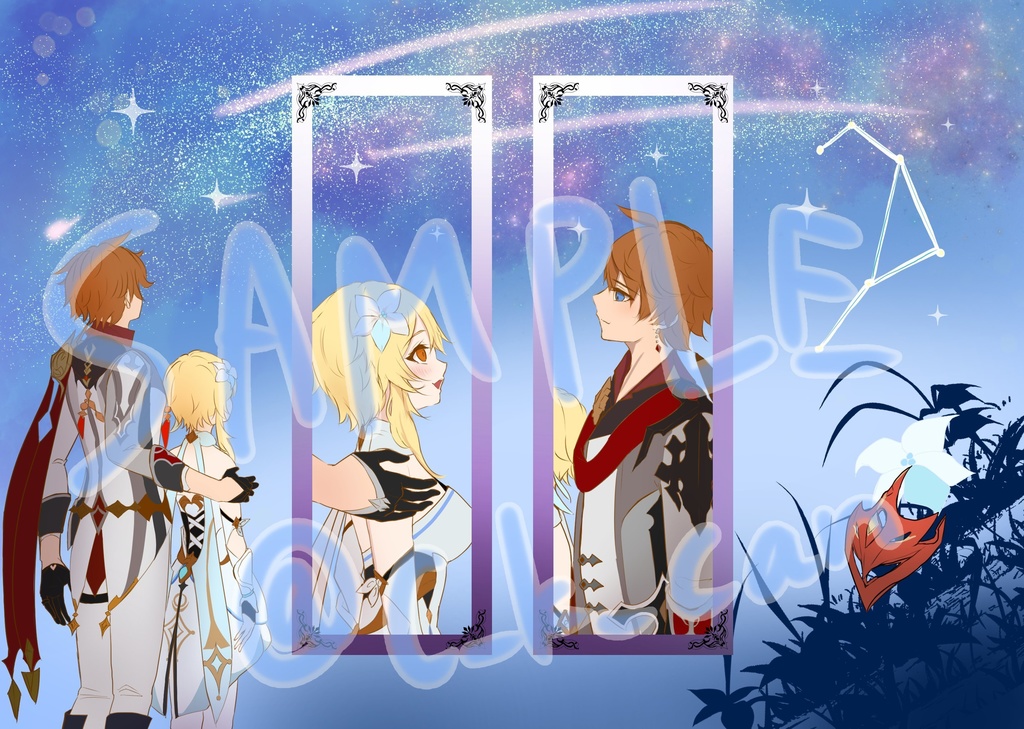 タル蛍 クリアしおりシート