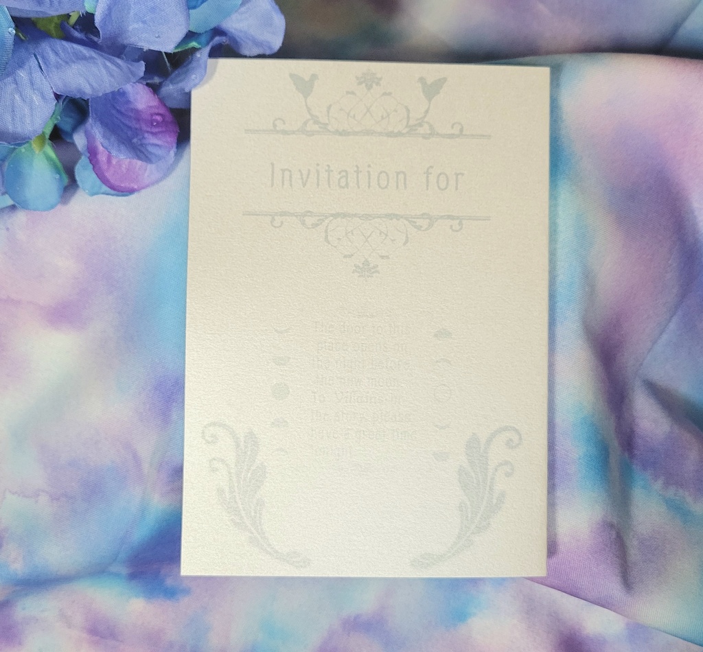 【小説】『Invitation for』 手下オールキャラ