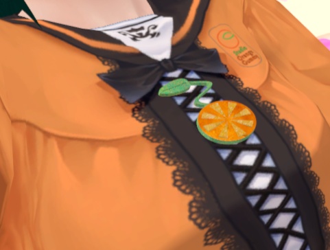 みかんキーチェーン【無料配布あり】