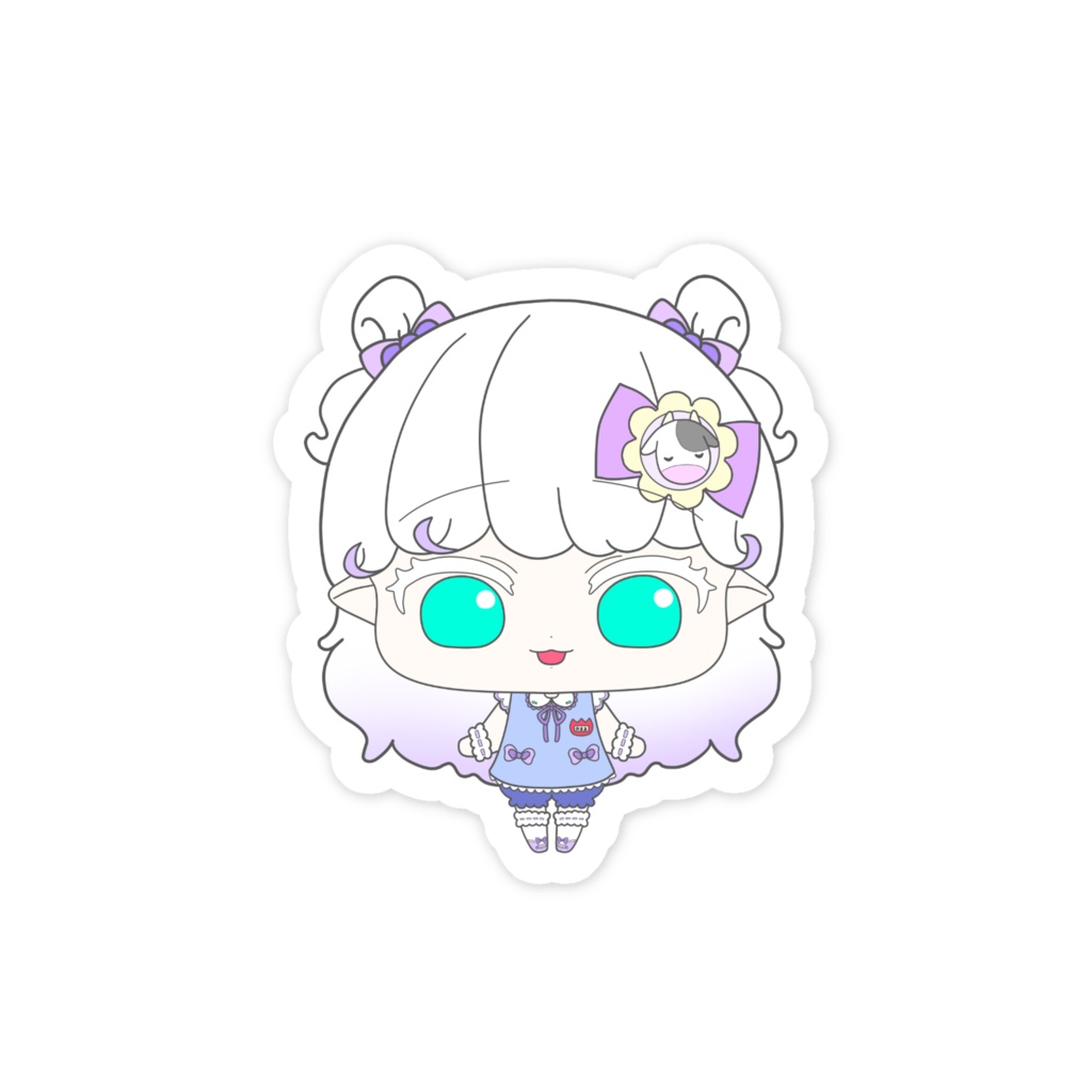 おまるてぁん スマホステッカー Ver.10