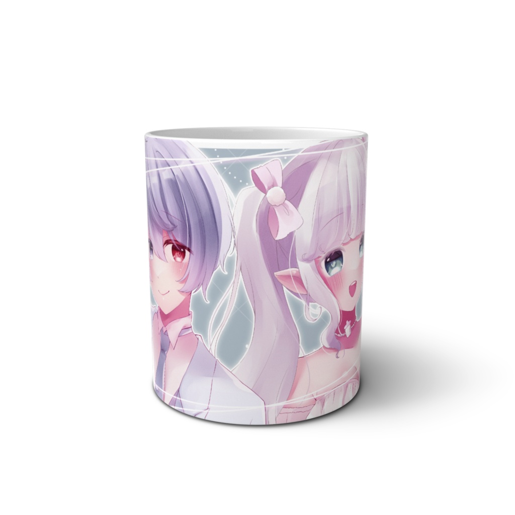 【おまはろ幼稚園入籍記念】マグカップ (イラスト:まよなかねむこさま)