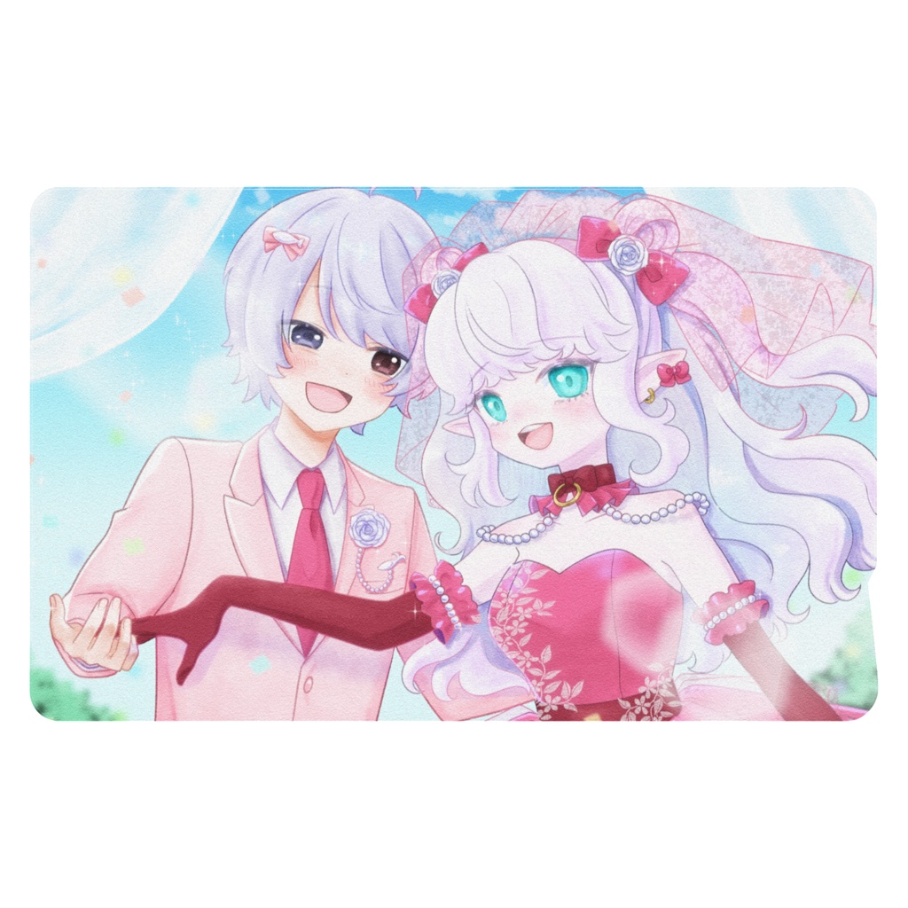 結婚記念日グッズ　ICカードステッカー　志月子 様