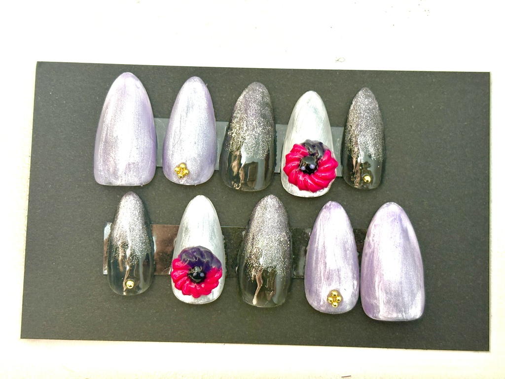 にじさんじ 不破湊 モチーフ ネイルチップ