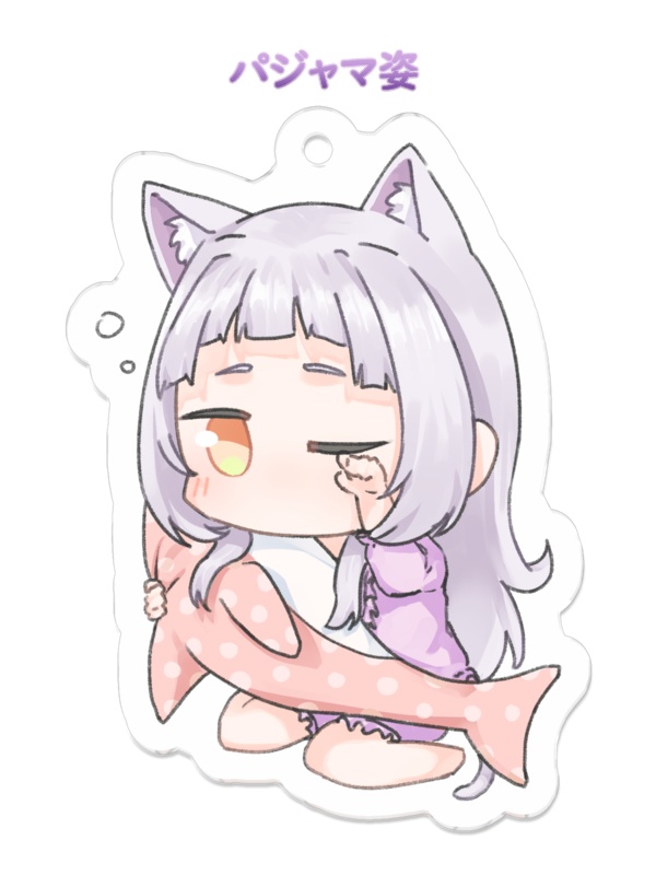 【非公式】ちっちゃい紫咲シオンアクリルキーホルダー