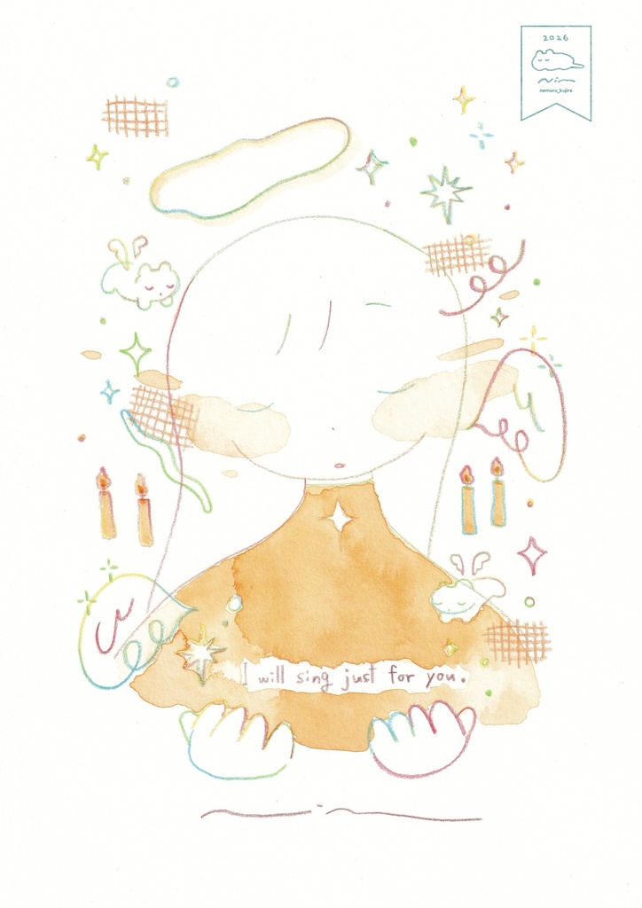 原画「ひだまりのうた」