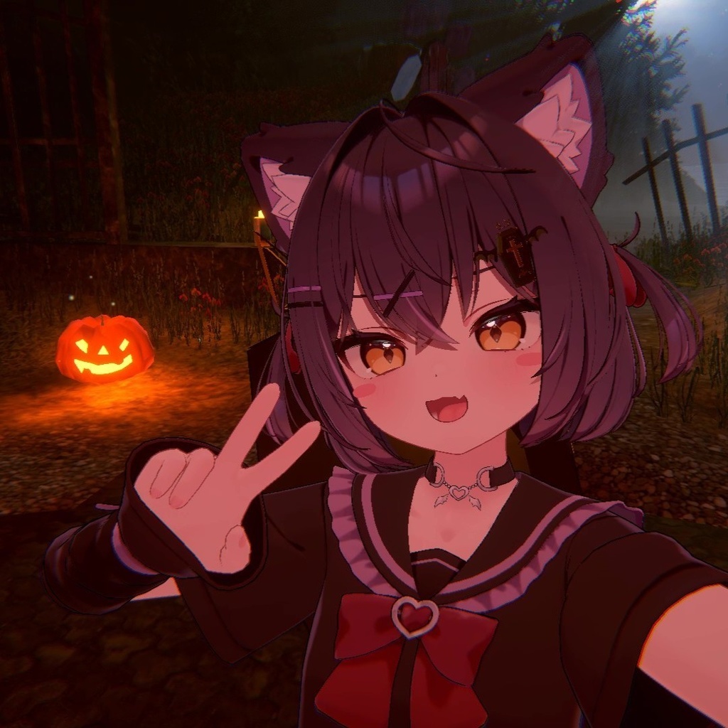 【オリジナル3Dモデル】棺桶のヘアピン VRChat想定 アニメーション付き MA対応