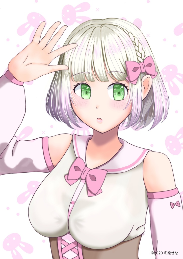 創作アイドルポストカード:匿名配送