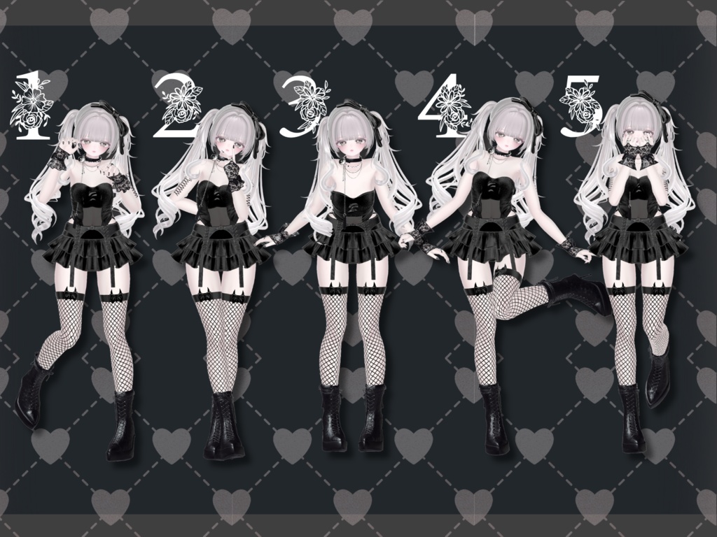 ' ♡15種類♡ pose for photo