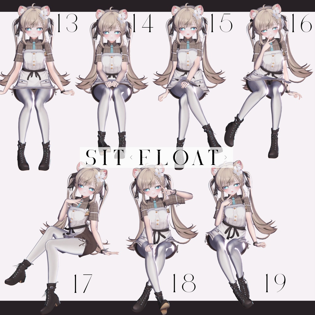 𖦹。 30種類 +꒱ ۫ ִpose set 2