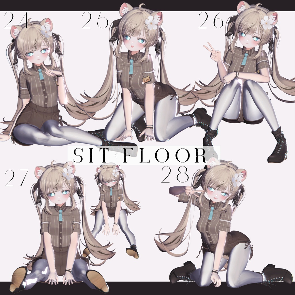 𖦹。 30種類 +꒱ ۫ ִpose set 2