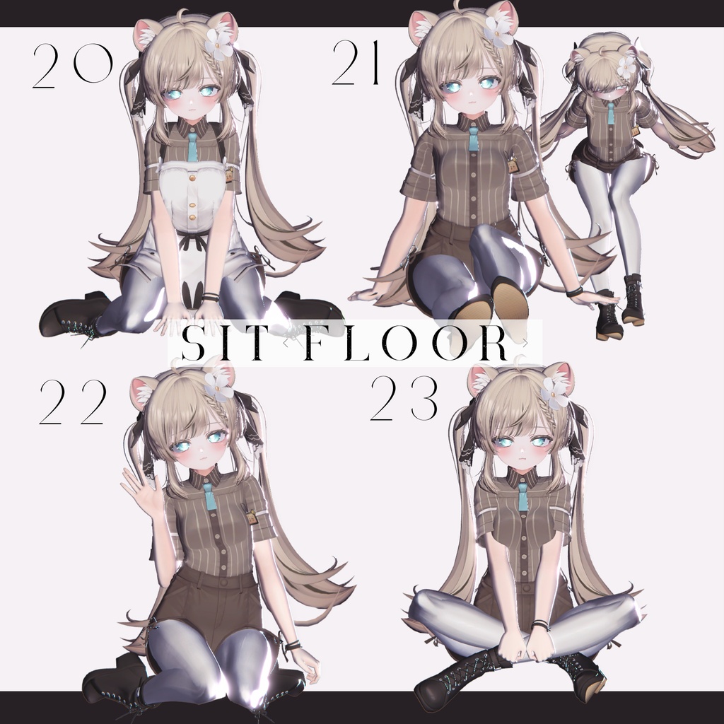 𖦹。 30種類 +꒱ ۫ ִpose set 2