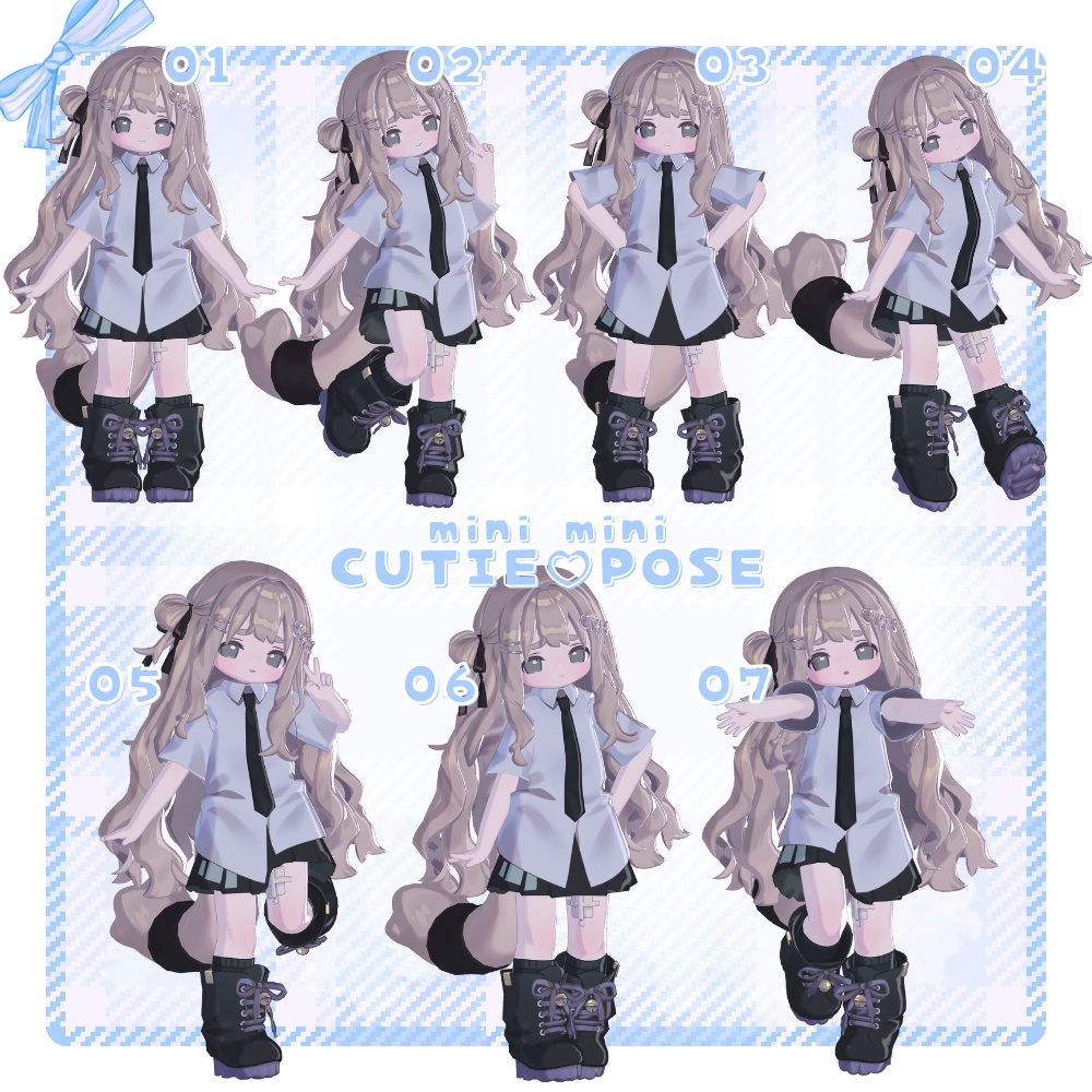 ₊˚ ᰔ 30種類 ࣭ ⊹ mini mini cutie♡pose