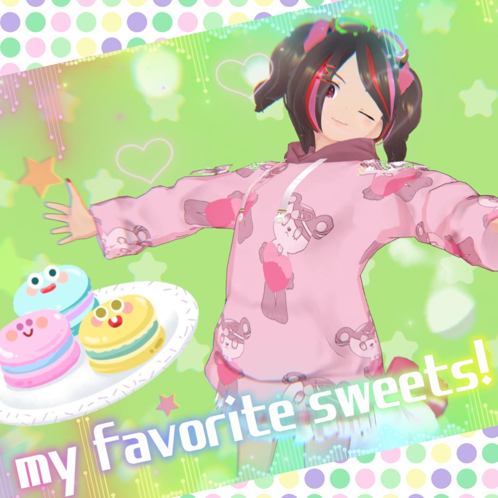 【フリーBGM】my favorite sweets!【かわいい ノリノリ ポップ】