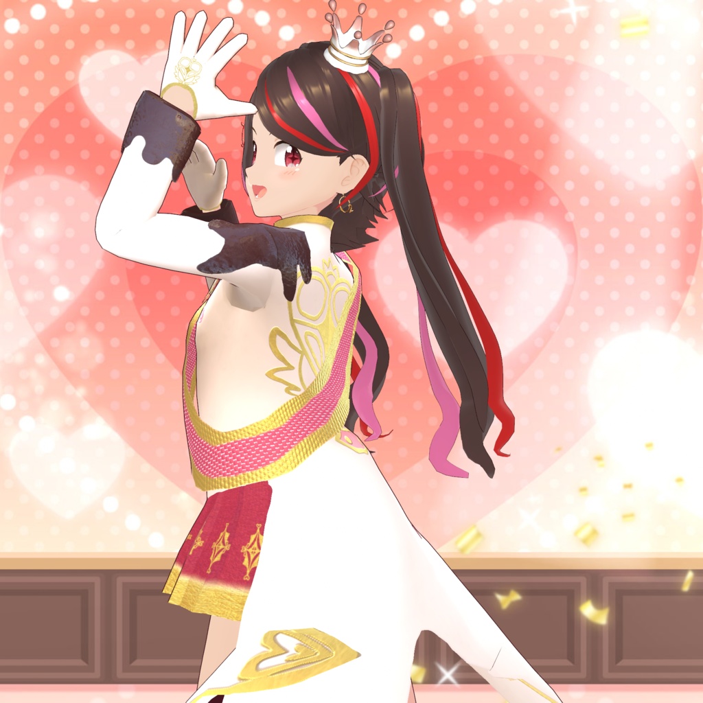 【VRoid】チョコっと!マーチングコーデ