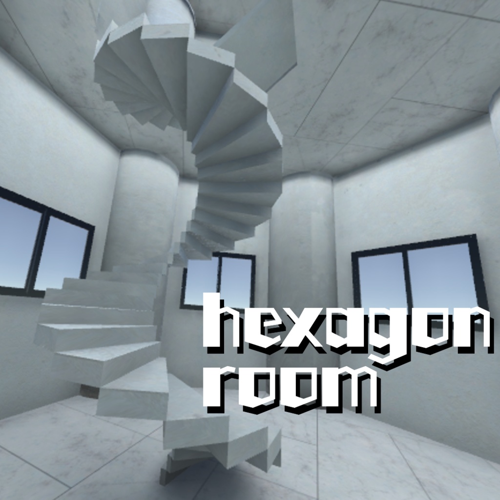 【VRCワールド】Hexagon room
