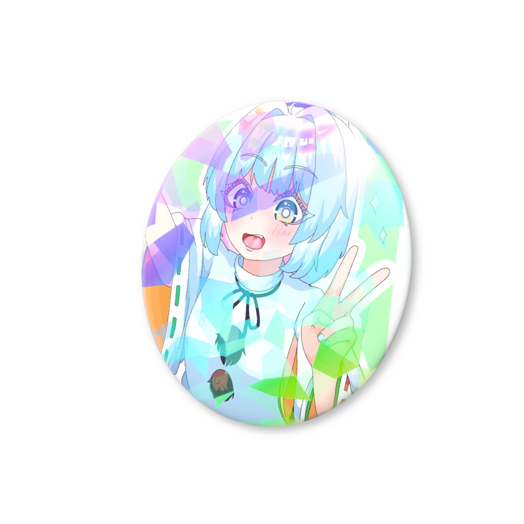 キラキラ布都ちゃん缶バッジ