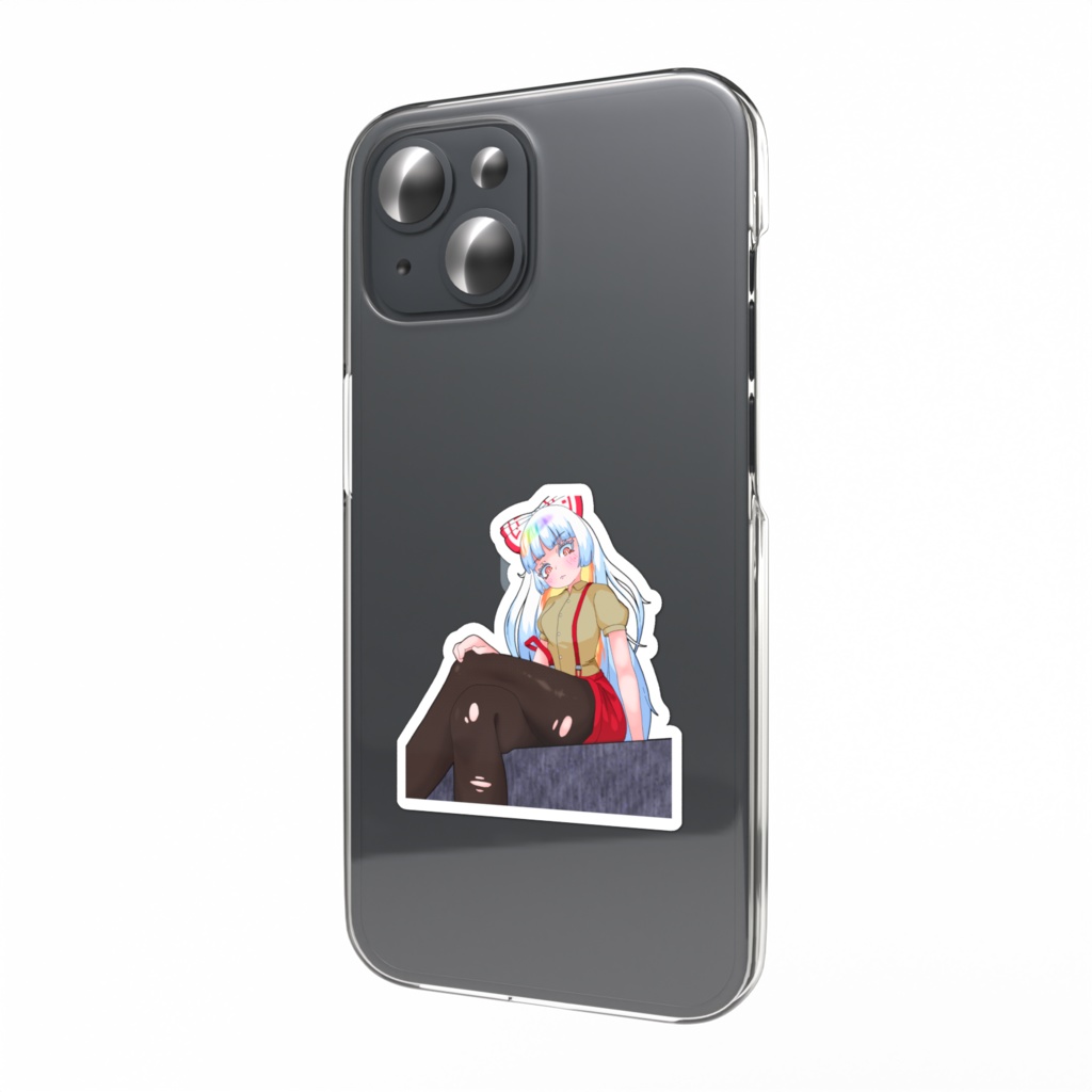 もこたんのお座りステッカー