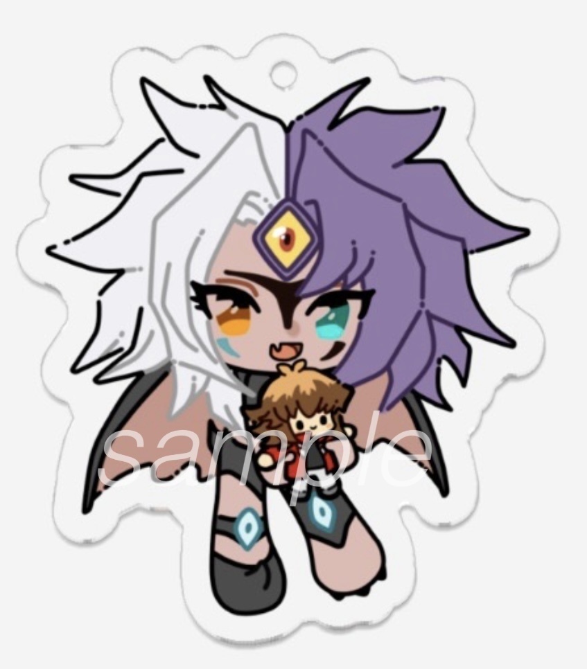 れとろぽっぷオーロラアクリルキーホルダー