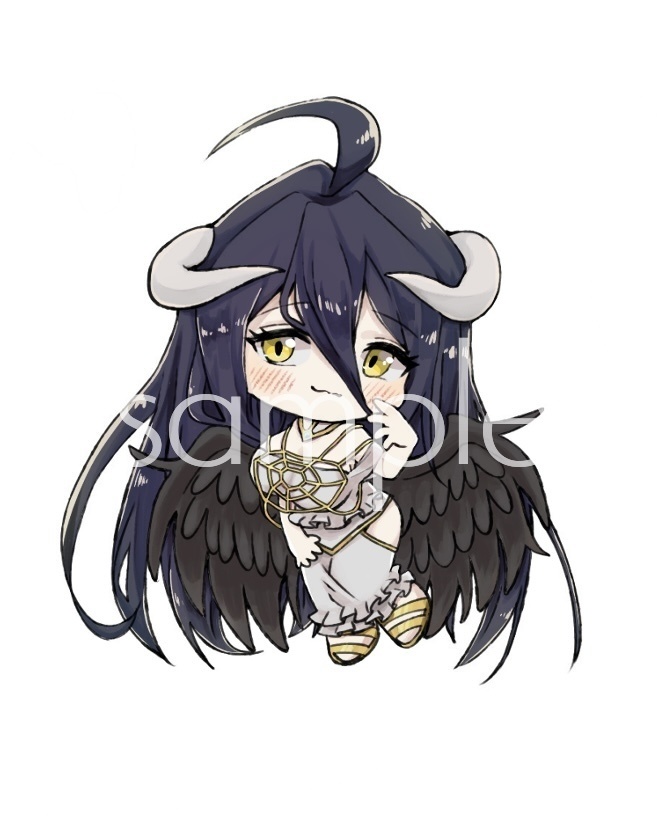 オバロ ステッカー【2枚組】