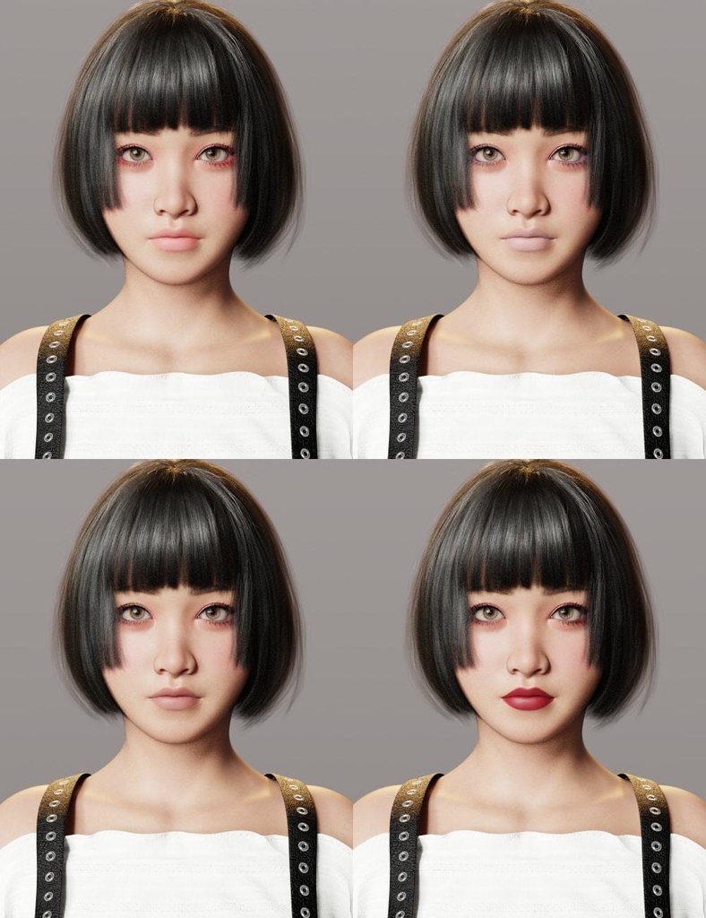 7-ko Suzuran Head Pack for Genesis 9