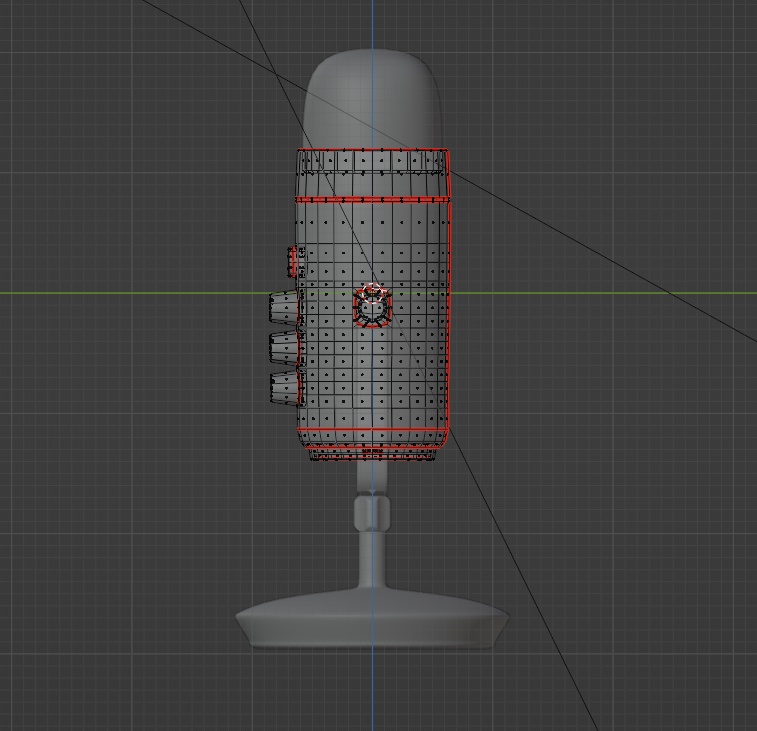 【無料】マイク【Blender】