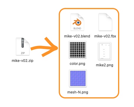 【無料】マイク【Blender】