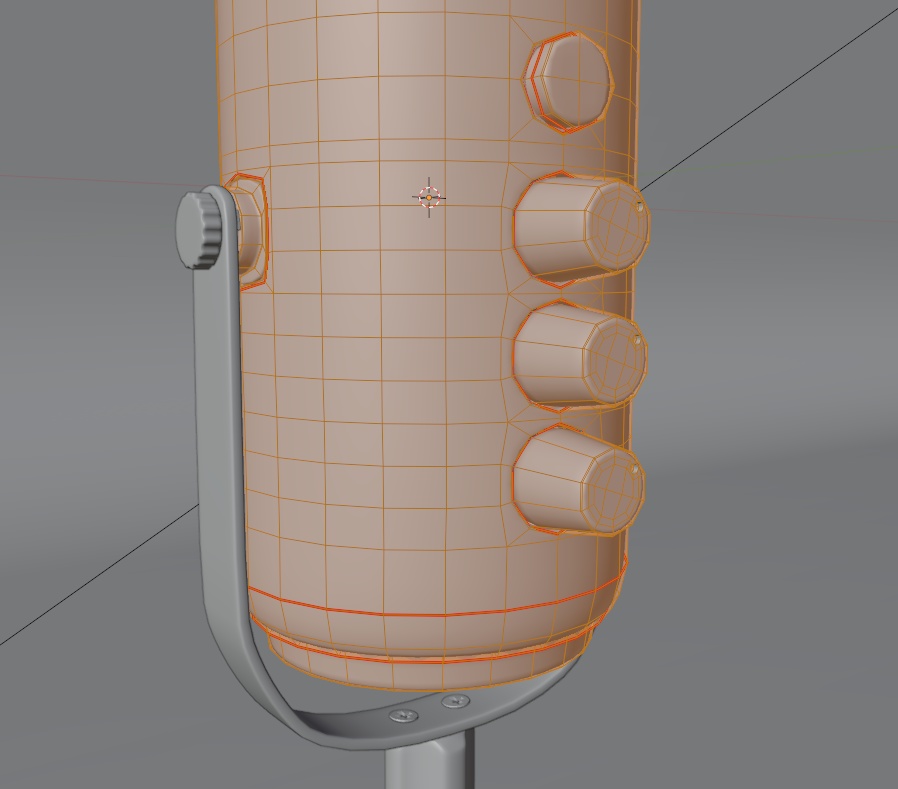 【無料】マイク【Blender】