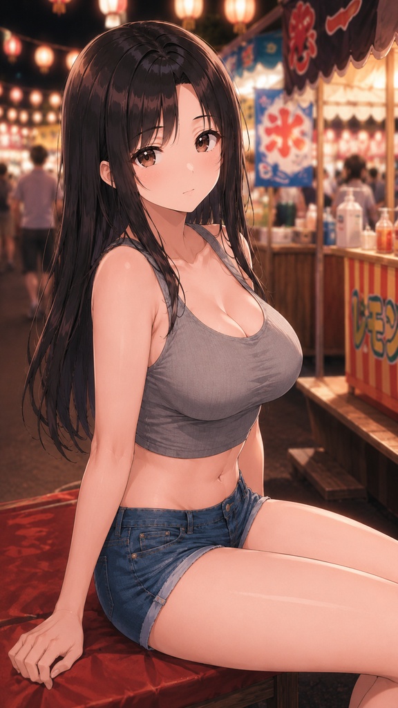 【水着】ビーチの水着・私服美少女イラスト集 140枚
